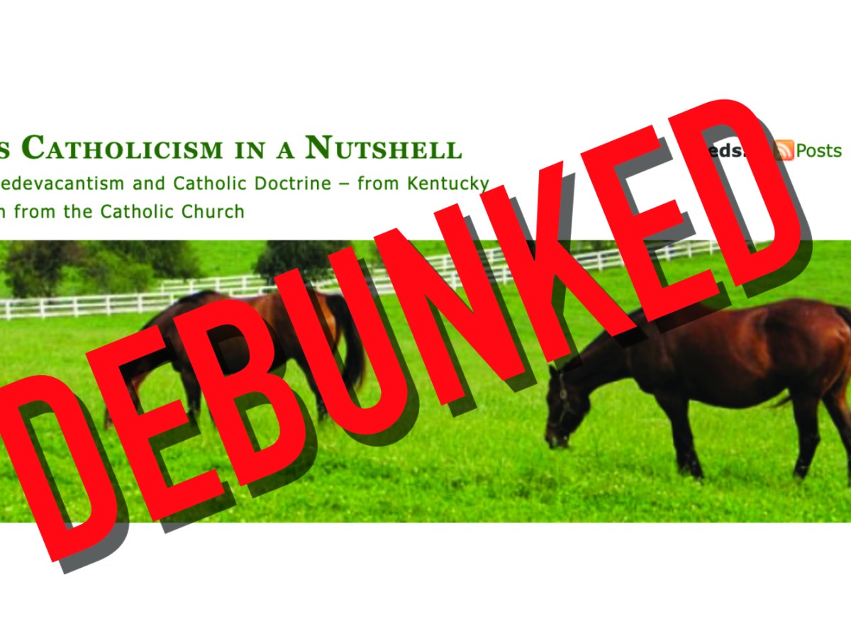 Sedes Know No Law, Nor (Apparently) their Catechism: A Refutation of Steve Speray’s Attempt to Discredit Home&nbsp;Alone